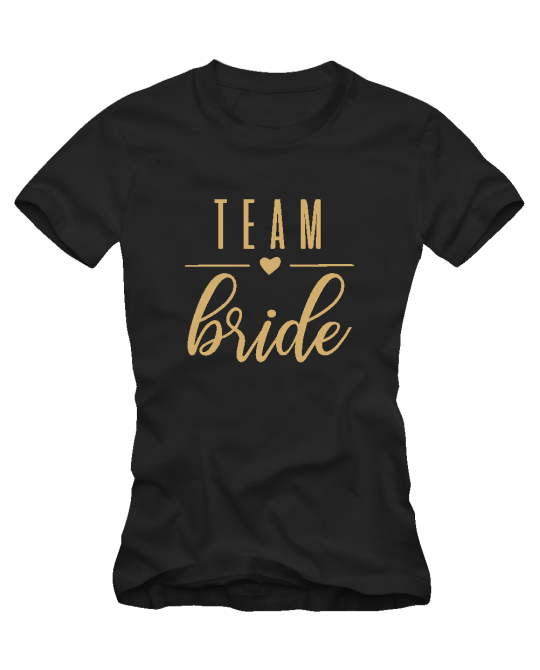 Team bride heart